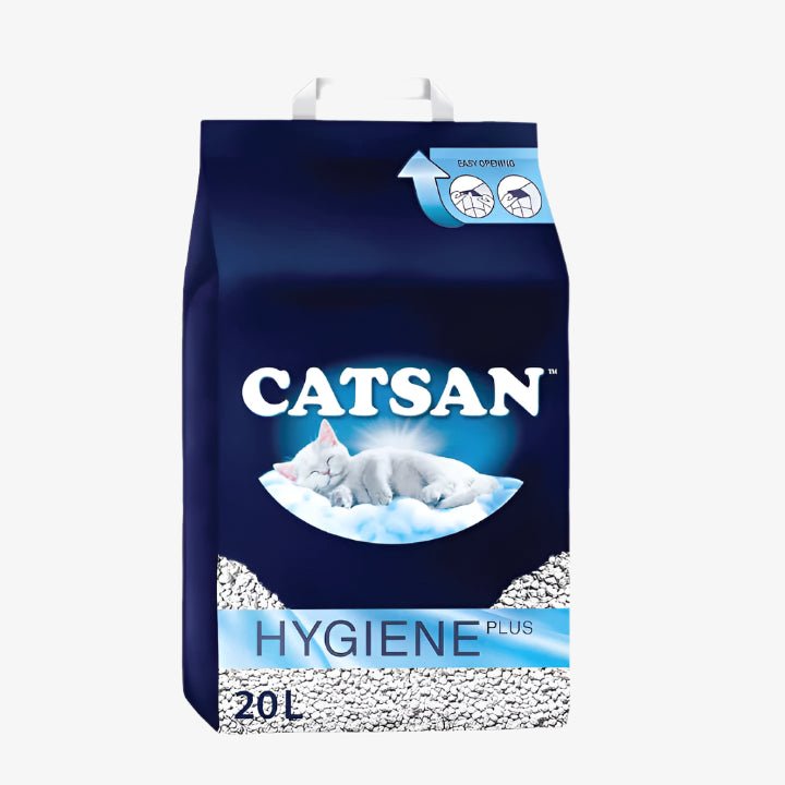 CATSAN Hygiene Plus Non - Clumping Cat Litter – 20L Odour Control Formula - Onestop Store