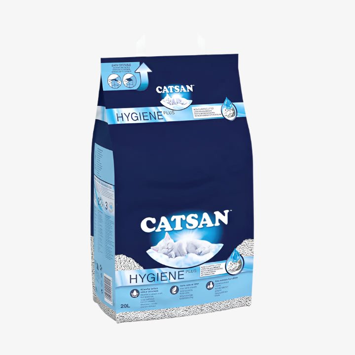 CATSAN Hygiene Plus Non - Clumping Cat Litter – 20L Odour Control Formula - Onestop Store