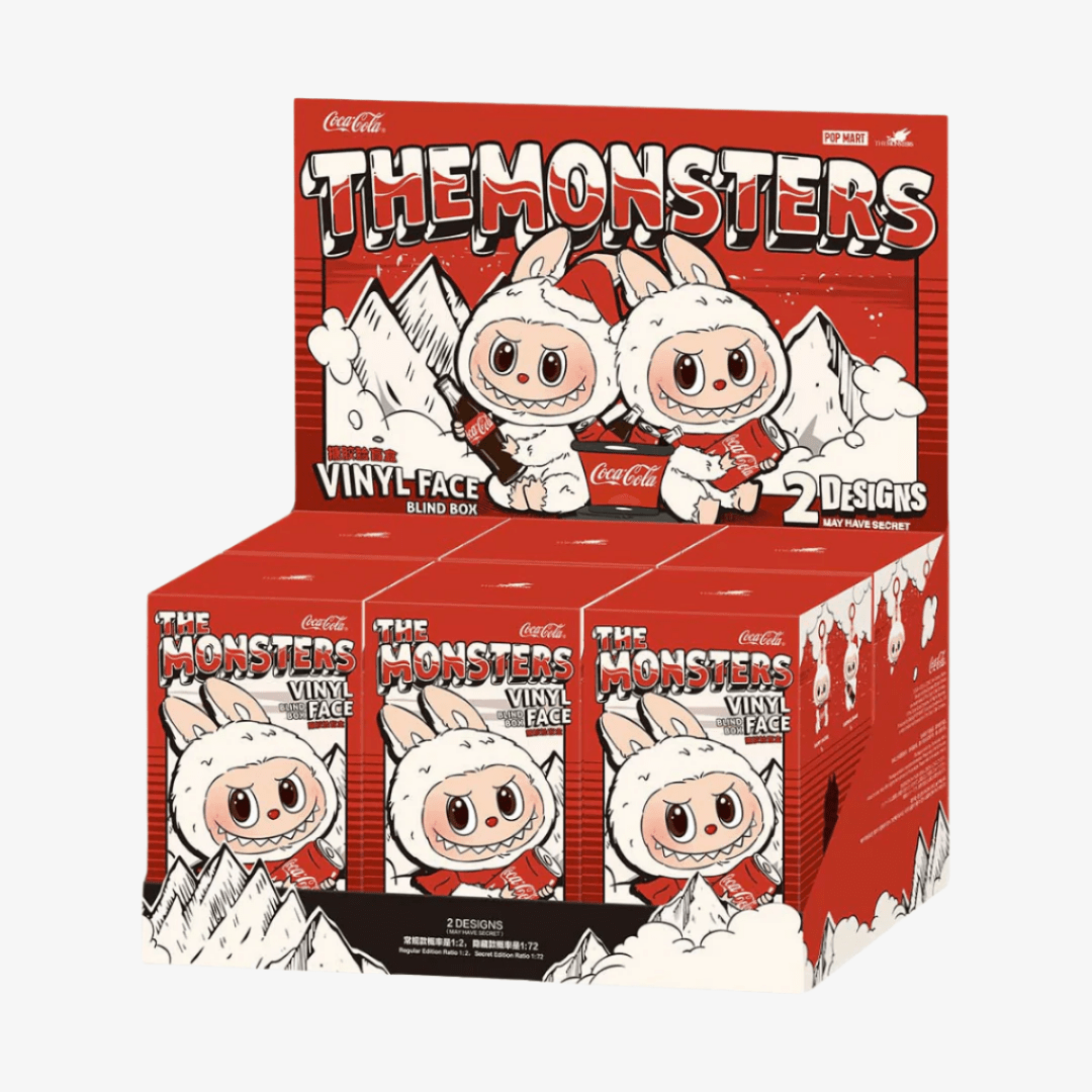 POP MART Labubu The Monsters Coca - Cola Series Vinyl Face Case of 6 - Onestop Store